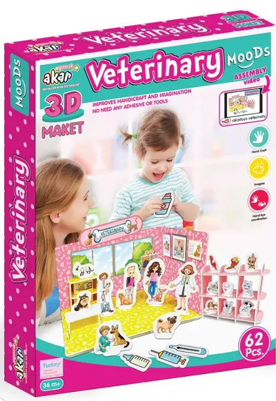 Model 3D Akar - Clinică veterinară