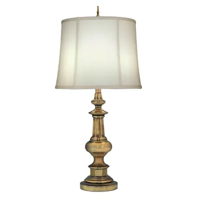 Veioza Washington 1 Light Table Lamp – Antique Brass