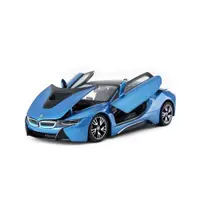 Masinuta metalica cu usi ce se deschid Rastar BMW I8 1:24
