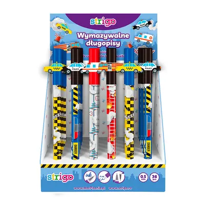 Roller gel cu stergere Strigo Masini