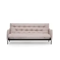 Canapea extensibila RENGE, 3 locuri, crem, 200x82x92 cm