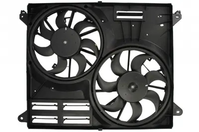 Ventilator radiator (cu carcasa, dublu) potrivit FORD USA EDGE 2.0D 08.15-07.18