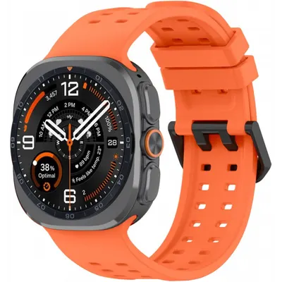 Curea Tech-Protect Silicone Air pentru Samsung Galaxy Watch Ultra Series, Portocalie