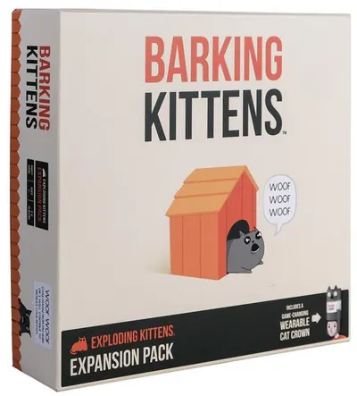 Extensie pentru jocul de societate Exploding Kittens - Barking Kittens