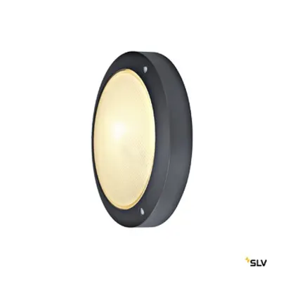 BULAN de tavan, E14, max. 60W,rosu, antr., sat.sticla