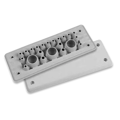 Capac Vizitare MH 24 F 30-1 IP65 RAL 7035 negru UL94 V-0