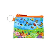 Portofel copii Fluturași 3D 11x8 cm