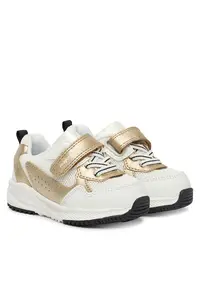 Pantofi copii - piele naturala - alb - interior textil