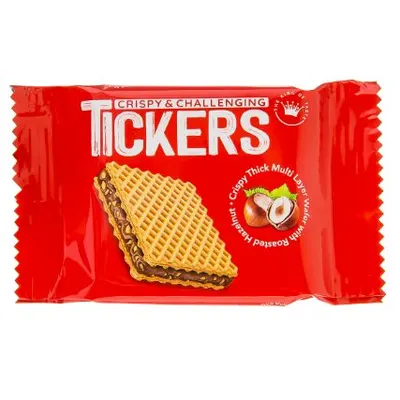 Napolitane Tickers Crispy Challenging 22g | Gust Crocant și Provocator Engros