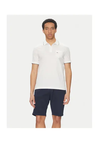 Tricou polo barbati 25411209 - Bumbac - Alb - Alb