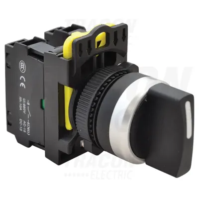 Comutator cu brat, 3 pozitii NYK3-S31BK 2×NO, 5A/230V AC-15, IP65