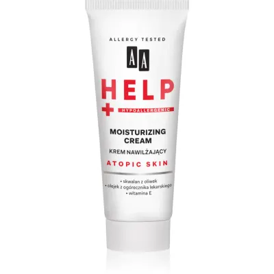AA Cosmetics Help Atopic Skin cremă hidratantă pentru piele uscata spre atopica fără parfum 50 ml