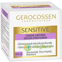 Crema Antirid pentru Riduri Profunde cu SPF10 Sensitive 50ml
