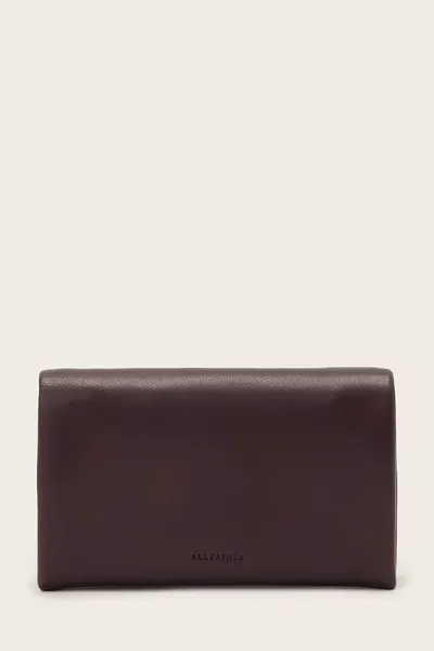AllSaints portofel pentru femei din piele HARLUNA