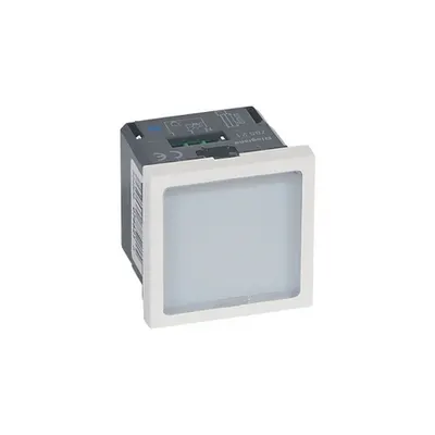 Illuminated signs Mosaic 230 V~ - albastru LEDs - 2 module - alb