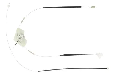 Set reparatie macara geam fata dreapta potrivit SKODA OCTAVIA I 1996-2010 - (cabluri, electric)
