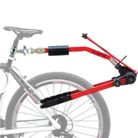 Bară de remorcare bicicletă Trail Angel roșie asamblată