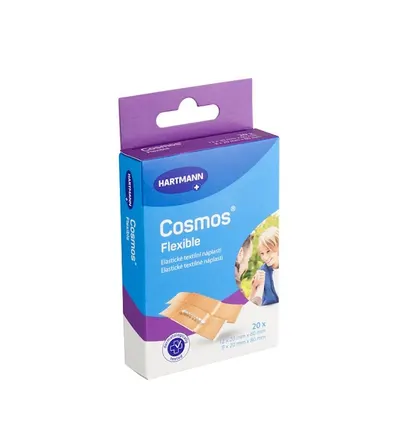 Plasturi Cosmos Flexible Elastici 2 Dimensiuni 20buc