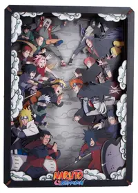Dioramă Kito Art Animation: Naruto Shippuden - Combat