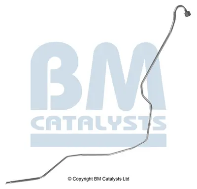 Conducta presiune (filtru particule) Spate potrivit JEEP COMMANDER, GRAND CHEROKEE II, GRAND CHEROKEE III 2.7D 3.0D 10.01-12.10