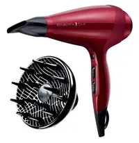 Uscător de păr Remington - Silk Dryer, AC9096, 2400W, 3 viteze, roșu