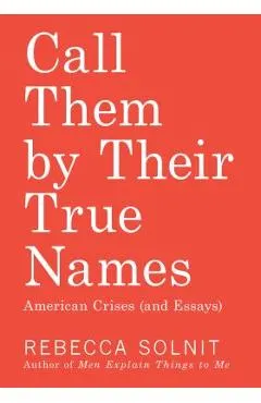 Call Them by Their True Names: American Crises (and Essays)