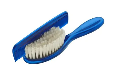 Perie si pieptan pentru bebelus Royal blue Rotho-babydesign