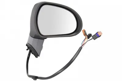 Oglinda dreapta electrica incalzita, crom, grunduita, pliabila electrica, cu senzor temperatura PEUGEOT 308 intre 2007-2014