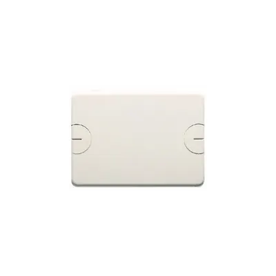 Capac ornament pentru doza modulara - 6 module(3+3 OVERLAPPING) - WITH SCREW - TONER BLACK
