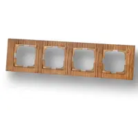 Rama cu 4 Posturi Grano Ovivo OV00379, Woods masiv