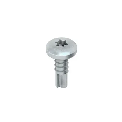 surub de foraj cu cap oval cu mufa hexagonala T20 similar cu burghiul DIN EN ISO 15481 din otel calit, calit B 4,2X13-TX V
