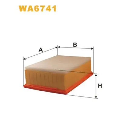 Filtru aer WIX FILTERS WA6741
