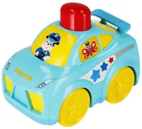Jucărie pentru bebeluși Bam Bam - Mașină de poliție