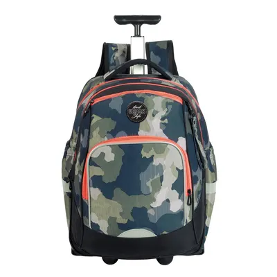 Ghiozdan trolley, compartiment laptop, 49x34x20 cm S-COOL Camo