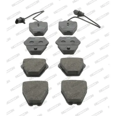 Set placute frana, frana disc FERODO FDB1709