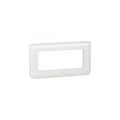 Placa Mosaic - 5 modul orizontal - alb
