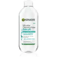 Garnier Salicylic Micellar Cleansing Water apa pentru curatare cu particule micele cu acid salicilic 400 ml