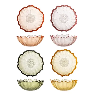 Boluri mici 4 buc. pentru înghețată din sticlă 120 ml Kana – Bloomingville