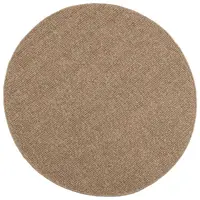 vidaXL Covor pentru interior și exterior AGIRA natural Ø 200 CM