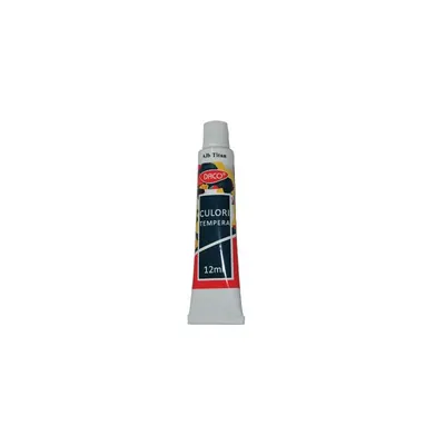 Tempera 12ml, alb, Daco