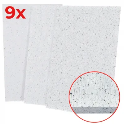 Pachet 9x Placi Radiante pentru Transfer Termic SILCAHEAT® 600C