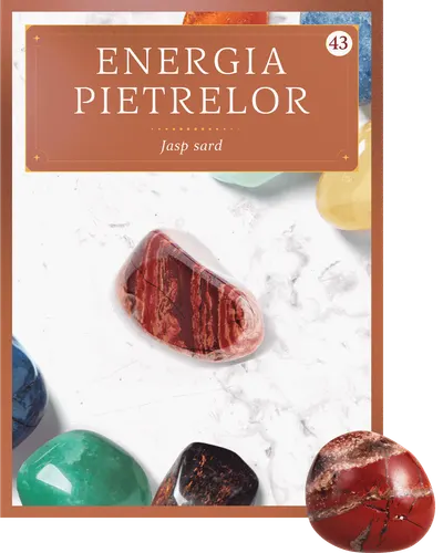 Jasp sard. Volumul 43. Energia pietrelor