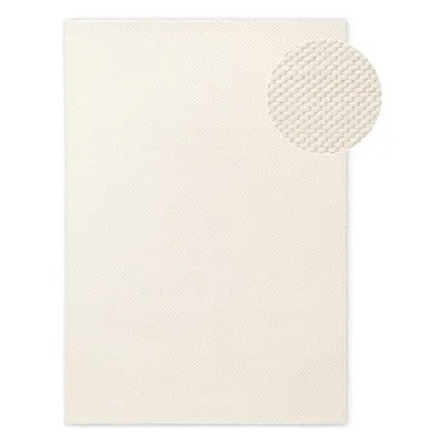 Covor crem țesut manual din lână 140x200 cm Lyon Beans – Elle Decoration