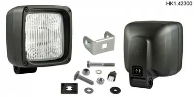 Proiector ceata Dreapta Stanga (H3, 100x100mm, Conector AMP) 12 24V