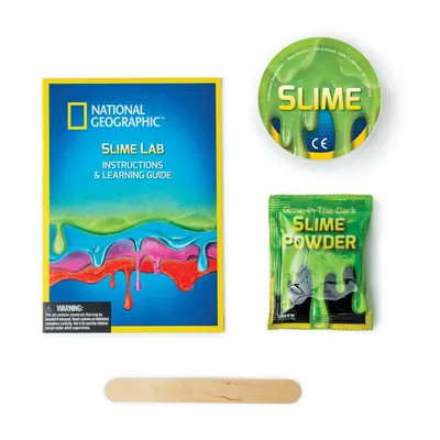 Set educativ - National Geographic - Laboratorul de slime fosforescent