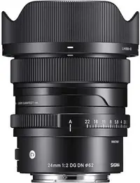 Obiectiv Sigma - 24mm, f/2 DG DN Contemporary, Sony E-mount