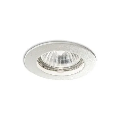 Spot incastrat Jazz, D:73 mm, 50W, dulie GU10, Rotund, Alb