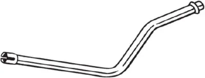 Teava esapament Mijloc potrivit CITROEN C1; PEUGEOT 107; TOYOTA AYGO 1.0 06.05-09.14