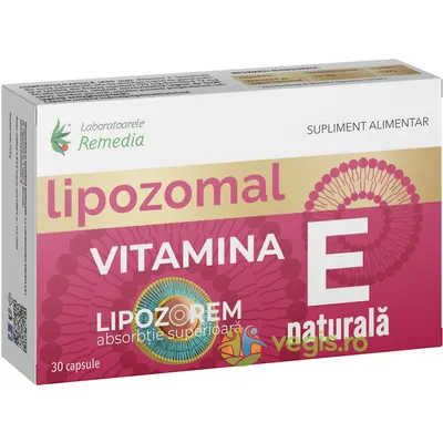 Vitamina E Lipozomala 12mg 30cps