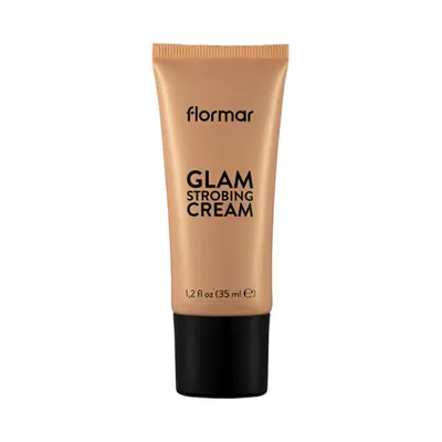 Iluminator crema Glam Strobing 02 Peach, 35ml, Flormar